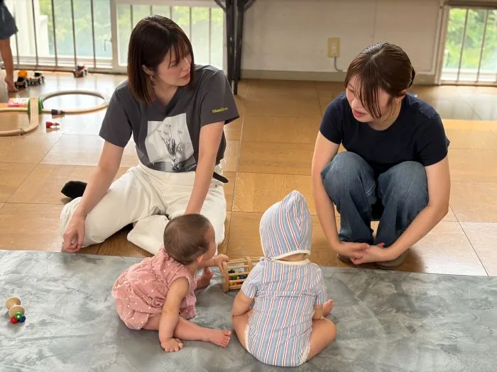 お母さんと赤ちゃんの写真